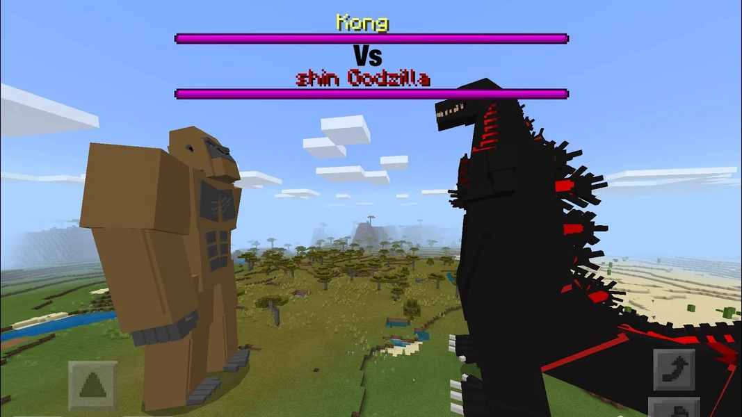 Mod Godzilla For MCPE - Gameplay image of android game