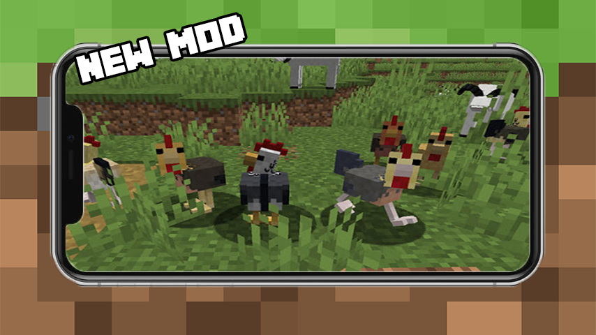 Animals Mod For Minecraft PE - Gameplay image of android game