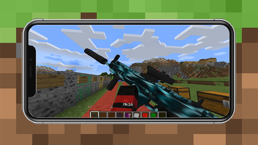 Guns  For Minecraft PE-3D - عکس برنامه موبایلی اندروید