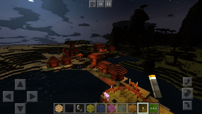 Shader Mod For Minecraft PE - Gameplay image of android game