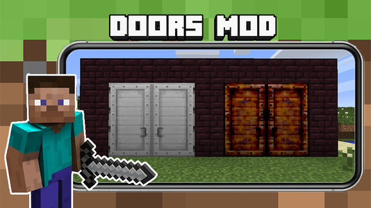 Roblox Doors ADDON in Minecraft PE #minecraft #mcpe #shorts #doors #do