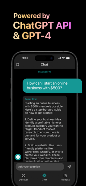 AI Chatbot - Super Chat - عکس برنامه موبایلی اندروید
