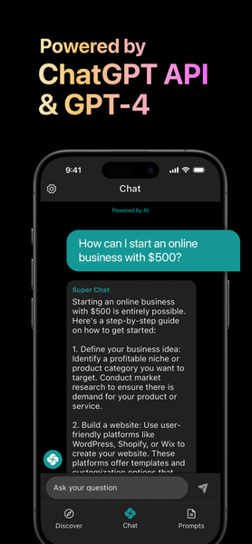 AI Chatbot - Super Chat - Image screenshot of android app
