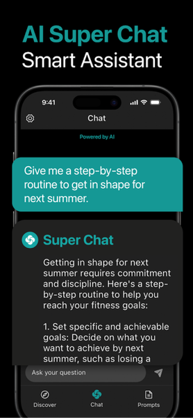 AI Chatbot - Super Chat - عکس برنامه موبایلی اندروید