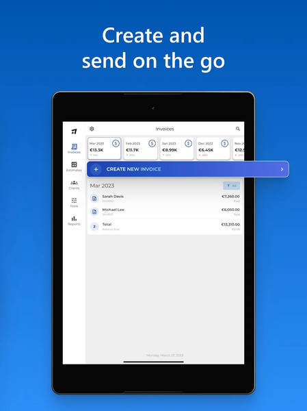 Invoice Maker - Invoice Fly - Image screenshot of android app