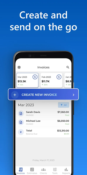 Invoice Maker - Invoice Fly - Image screenshot of android app