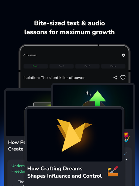 Legacy Academy – Learn Success - عکس برنامه موبایلی اندروید