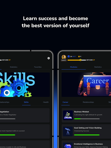 Legacy Academy – Learn Success - عکس برنامه موبایلی اندروید