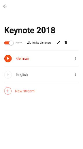 LiveVoice - Image screenshot of android app