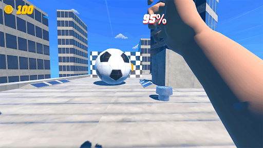 Rooftop Run - Gameplay image of android game