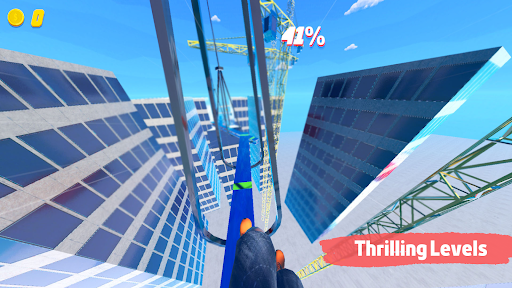 Rooftop Run - Gameplay image of android game