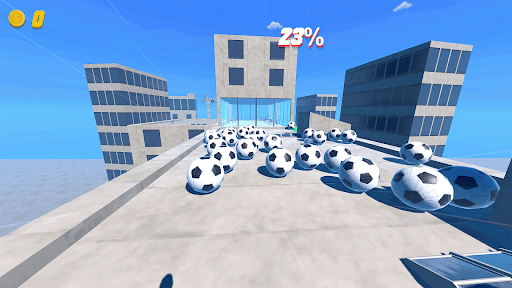 Rooftop Run - Gameplay image of android game
