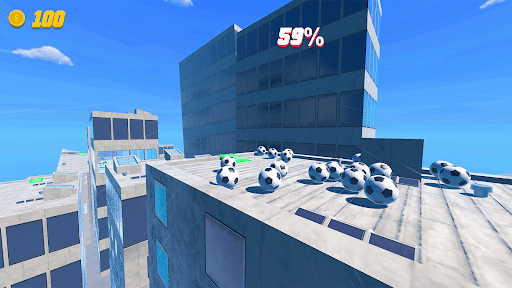 Rooftop Run - Gameplay image of android game