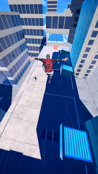 Rooftop Run Rush - Gameplay image of android game