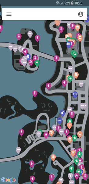 MapGenie: GTAVC Map - Image screenshot of android app