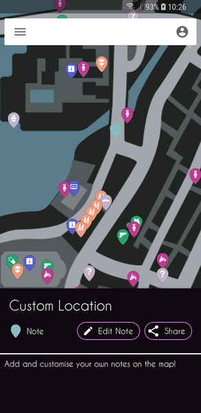 MapGenie: GTAVC Map - Image screenshot of android app