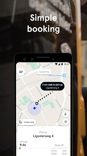 MOIA - In Hamburg & Hanover - Image screenshot of android app