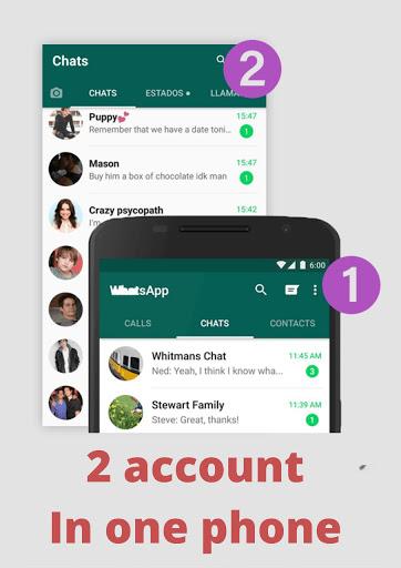 multiple account clone app - Image screenshot of android app