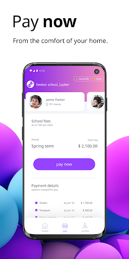 zenda - school fees made easy - عکس برنامه موبایلی اندروید
