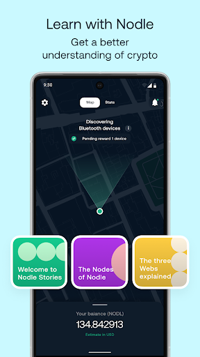 Nodle: Private wallet & AI - عکس برنامه موبایلی اندروید