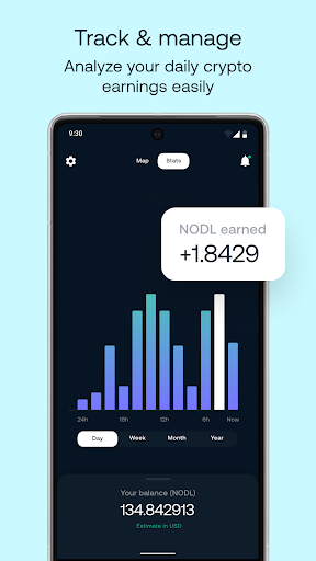 Nodle: Private wallet & AI - عکس برنامه موبایلی اندروید