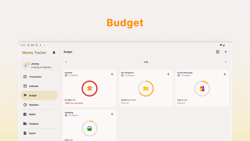 Money Tracker: Expense Manager - عکس برنامه موبایلی اندروید
