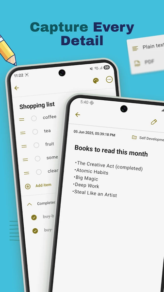 HandyNotes - Notes, Notepad - عکس برنامه موبایلی اندروید
