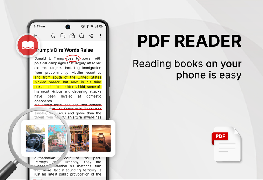 PDF Reader - Smart PDF Viewer - Image screenshot of android app