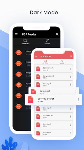 PDF Reader, Document Viewer -PDF Master Tool(Dark) - عکس برنامه موبایلی اندروید