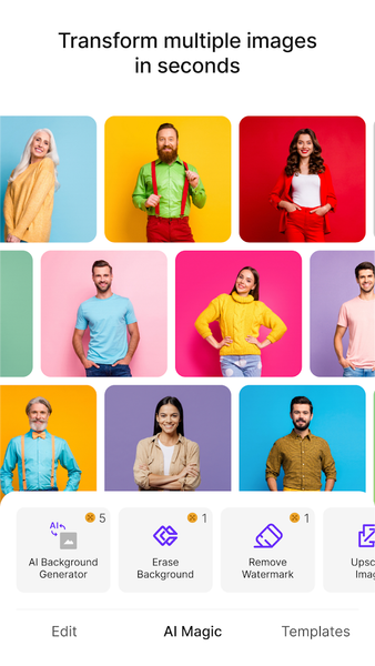 PixelBin AI Photo Editor - Image screenshot of android app