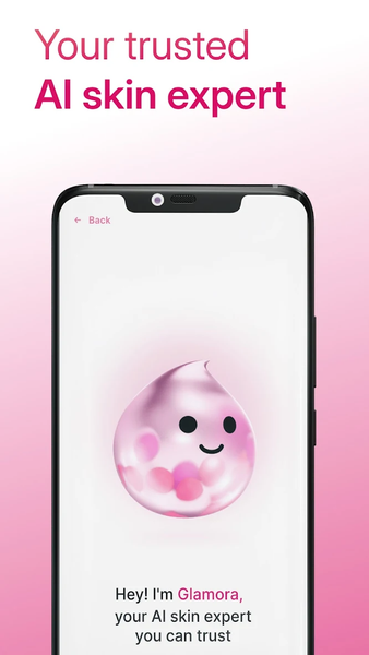 Glamora: AI Skin Scanner - عکس برنامه موبایلی اندروید