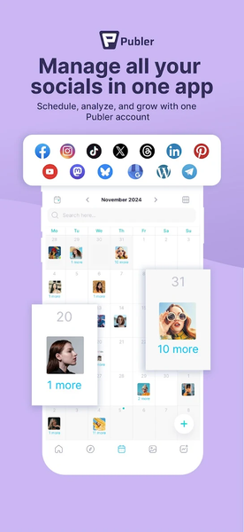 Publer: Social Media Suite - Image screenshot of android app