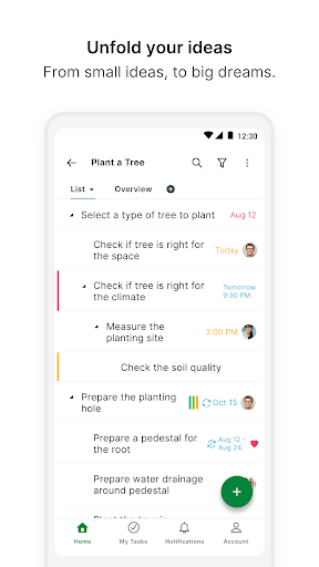 Quire - Image screenshot of android app