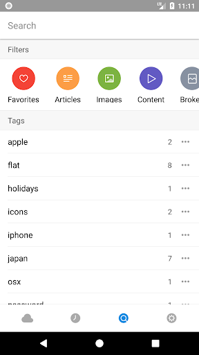 Raindrop.io - عکس برنامه موبایلی اندروید