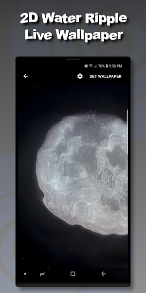 Ripplez Water Ripple Wallpaper - Image screenshot of android app