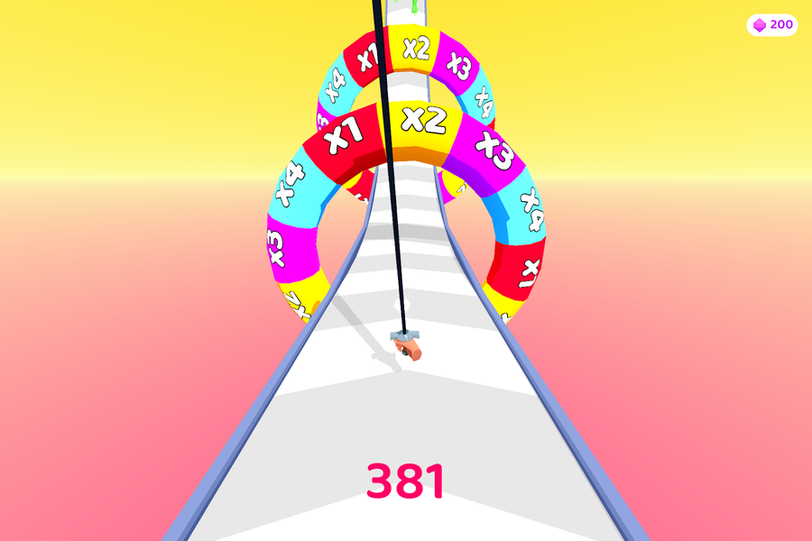 Sword Cut Run - Gameplay image of android game