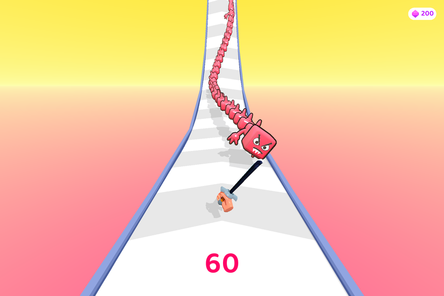 Sword Cut Run - Gameplay image of android game