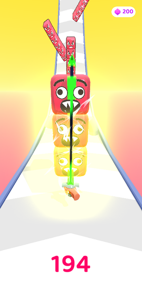 Sword Cut Run - Gameplay image of android game