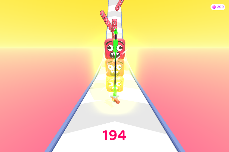 Sword Cut Run - Gameplay image of android game