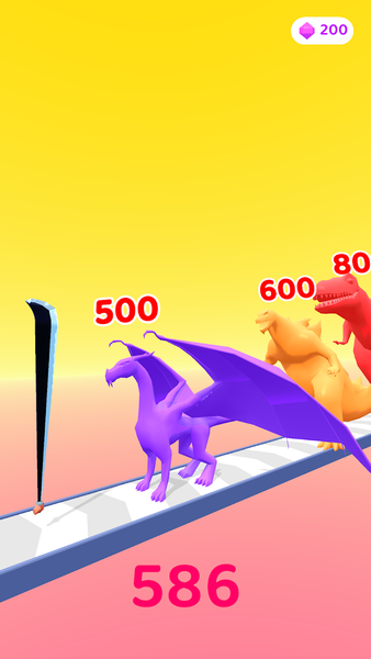 Sword Cut Run - Gameplay image of android game