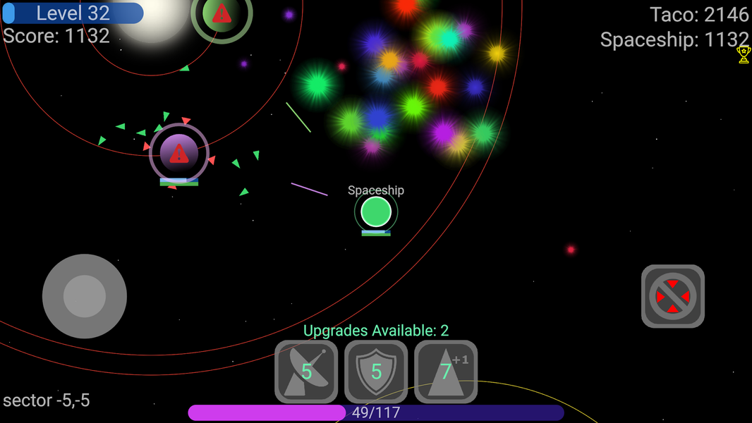 Fleet.io - Gameplay image of android game