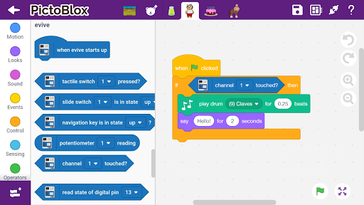 PictoBlox - آموزش کدنویسی پیکتوبلاکس - عکس برنامه موبایلی اندروید