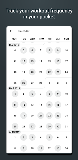 Strong Workout Tracker Gym Log - Image screenshot of android app