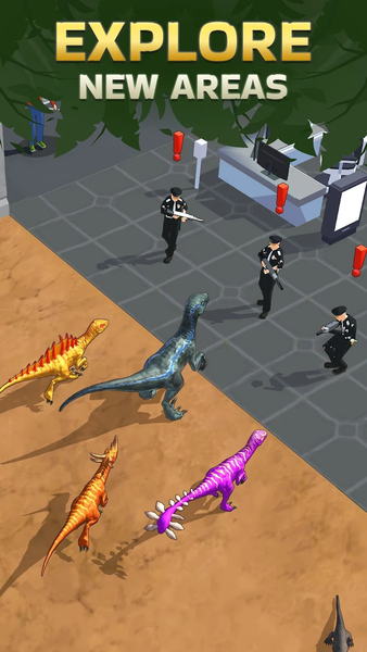Dinosaur Universe - Gameplay image of android game