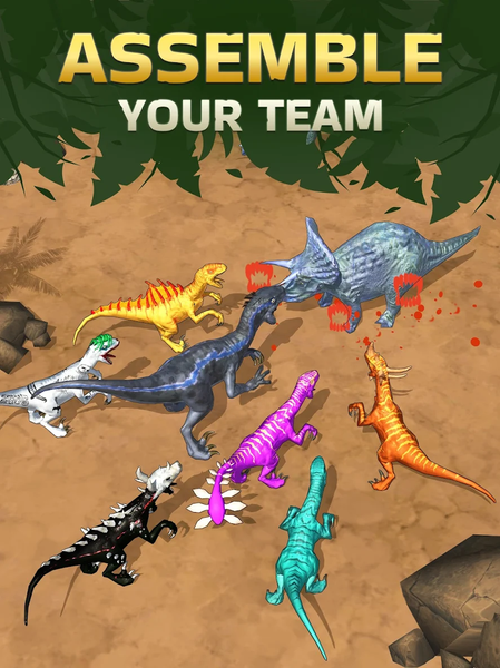 Dinosaur Universe - Gameplay image of android game