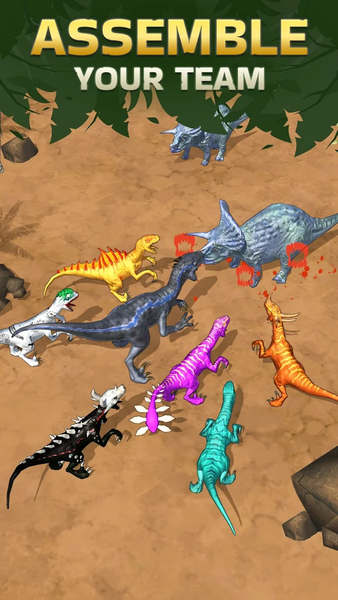 Dinosaur Universe - Gameplay image of android game