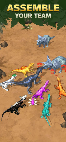 Dinosaur Universe - Gameplay image of android game