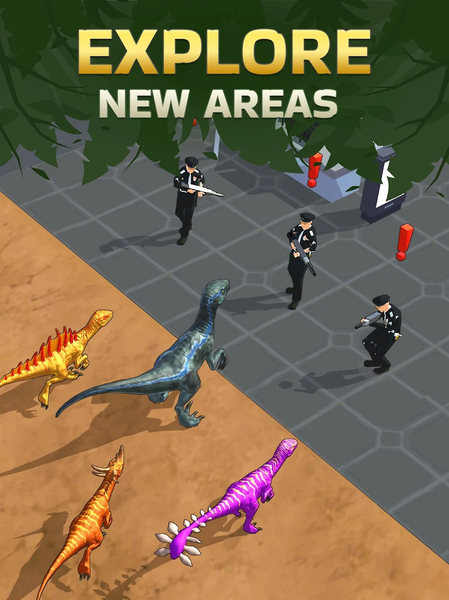 Dinosaur Universe - Gameplay image of android game