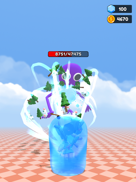 Super Big Slime: Black Hole 3D - Gameplay image of android game