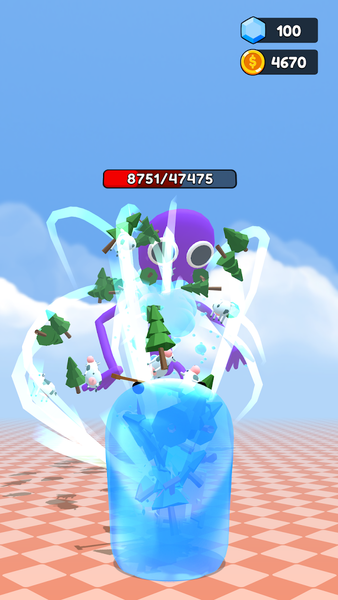 Super Big Slime: Black Hole 3D - Gameplay image of android game